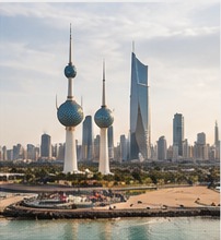 Kuwait city skyline